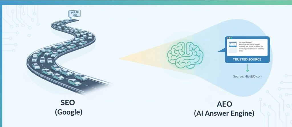 What Is Answer Engine Optimisation? A Plain English Explanation
